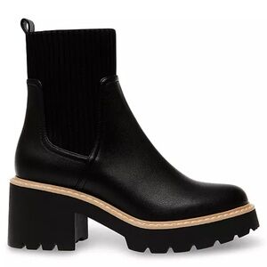 DV Dolce Vita Lug Sole Chelsea Boots EUC Black Size 9